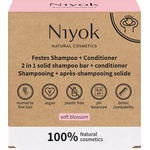 Niyok Твърд шампоан и балсам 2 в 1 Soft Blossom, 80 g - ozone