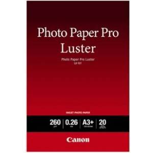 Canon Paper Pro Luster Photo 6211B008, 260 g/m2, A3+, гланциран, мастиленоструен, бял, фотохартия (6211B008)