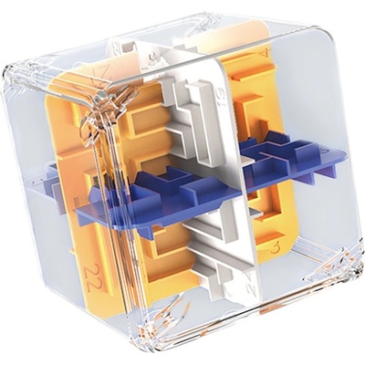 Etastra 24 sided 3D maze cube barevná