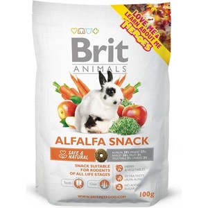 Brit Animals Alfalfa Snack за гризачи 100g