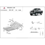 Scut Motor - Румъния Метална кора под двигател mitsubishi l200 от 1997 до 2006 (73710)