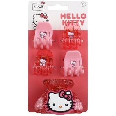Sponky do vlasů Hello Kitty - 5 kusů (2500003689)
