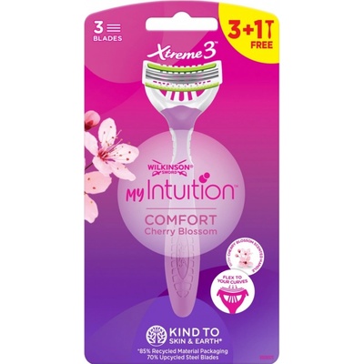 Wilkinson Xtreme 3 My intuition Confort Cherry Blossom 4 ks