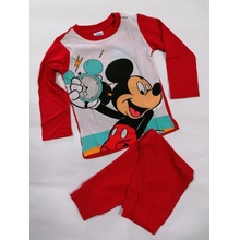 Chlapecké pyžamo Mickey Mouse červená