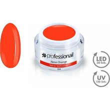 Professionail Farebný LED UV gél Neon Orange 5 ml