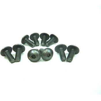 Xceed 103327 Screw titanium RH allen flanged M5x12 10