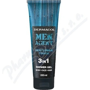 Dermacol Men Agent Gentleman Touch sprchový gél 3v1 250 ml