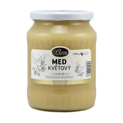 Pleva Med kvetový z lipovej oblasti 950 g