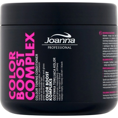 Joanna Professional Color Boost Complex revitalizační kondicionér pro blond a šedivé vlasy 500 g