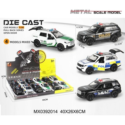 Alltoys Auto policejní Policie S.W.A.T 1:36