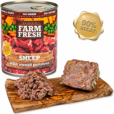Topstein Farm Fresh ovce se sladkými bramborami 800 g