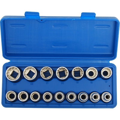 Triumf 100-00208 hlavice nástrčné 1/2", 12ti hran 8 - 24 mm, sada 16 dílů – Zboží Dáma