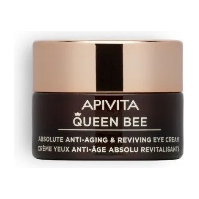 APIVITA Иновативен Крем против стареене за околоочен контур , Apivita Queen Bee Absolute Anti-Aging and Reviving Eye Cream 15ml