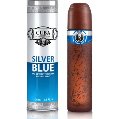 Cuba Silver Blue toaletná voda pánska 100 ml