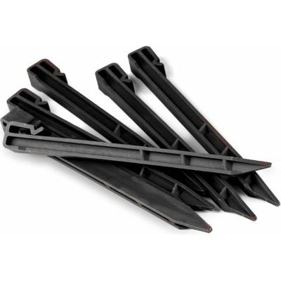 UNIGARDIA plastové kotvící kolíky pro obrubník DECOR 24,5 cm, 40 ks, černé