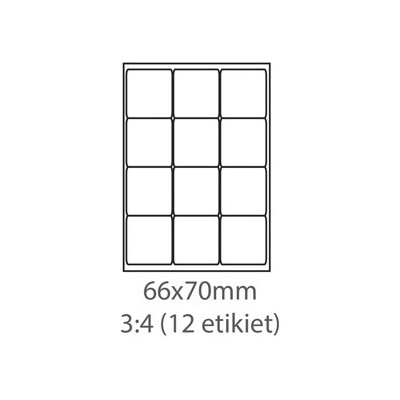 ECODATA biele 1000 listov A4/bal. ECO-06607000F