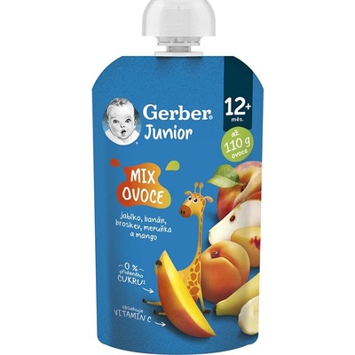 GERBER Junior kapsička mix ovocie 110 g