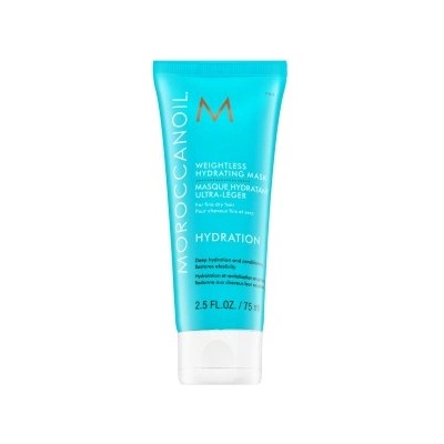 Moroccanoil Hydration Weightless Hydrating Mask Укрепваща маска за суха и фина коса 75 ml