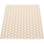 Pappelina Бежов и кремав килим за открито и закрито 70x90 cm Noa Beige Vanilla - Pappelina (NO6E709)