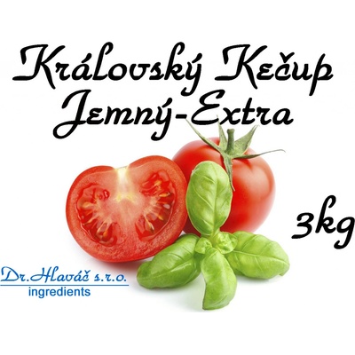 Dr.Hlaváč - Královský KEČUP JEMNÝ - EXTRA 3 kg