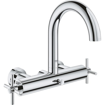 GROHE Смесител за вана 1/2″, двуръкохватков, 25010003 (25010003)