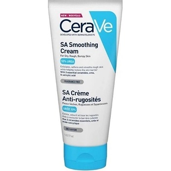 CeraVe SA Smoothing Cream изглаждащ крем за суха и груба кожа унисекс 177 мл