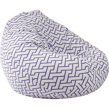 Image 1 of PUFRELAX Пуф круша 520л. , Nirvana Gigant, Zappity Purple, Перящ се калъф, Пълнеж от Полистиролни перли, Гама Premium (PUF-G-NGG-PT-ZAP)