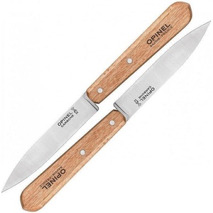 Opinel Комплект кухненски ножове Opinel Essentiels №112 Carbone, острие 10 см - 2 броя (001222-pe)