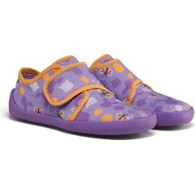 Affenzahn Slipper Cotton Movy fialová