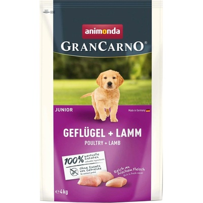 Animonda GranCarno Junior Drůbeží a Jehněčí 4 kg