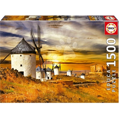 Educa Wind Mills Consuegra a Fix lepidlo 1500 dílků