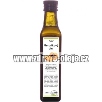 Solio Meruňkový olej za studena lisovaný 0,25 l