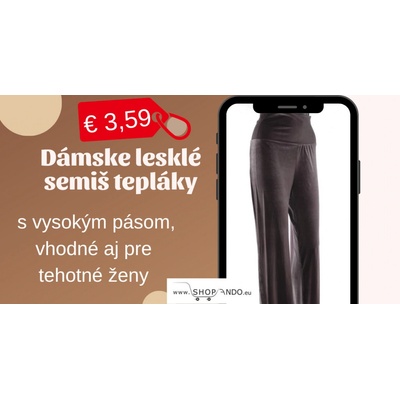 Dámske zamatové teplákové nohavice tmavomodrá