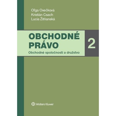 Obchodné právo 2 - Oľga Ovečková