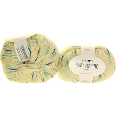 DROPS Baby Merino print 102 - píseň námořníka