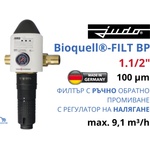 Judo - Германия JUDO Bioquell®-FILT BP 1.1/2" 9, 1 m³/h 100mcr Станция с филтър и регулатор на налягането за вода (8170328)
