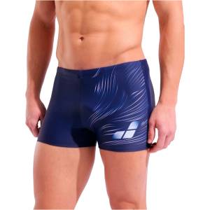 arena Мъжки бански слипове Arena Foliage Swim Short Swim brief - Navy / Navy Multi - размер 6 (DE) (050-2536-0214)