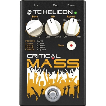 Image 1 of TC Helicon Critical Mass Вокален процесор (CRITICAL MASS)