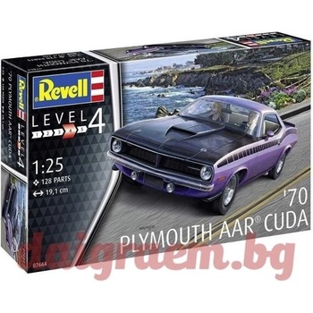 Image 1 of Revell Хоби модел REVELL 07664 - '70 Plymouth AAR Cuda (R07664)