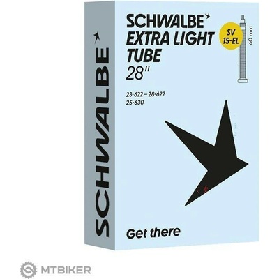 Schwalbe Extra Light 700x18/25C duše, galuskový ventil 60 mm