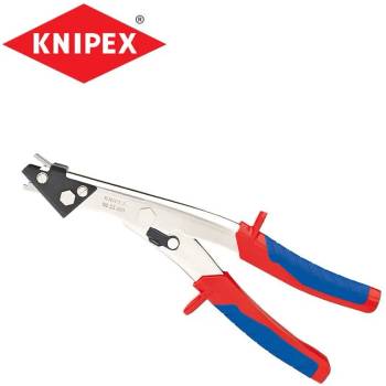 KNIPEX Ножица за ламарина, права до 1.2 мм / knipex 90 55 280 / (kni 90 55 280)