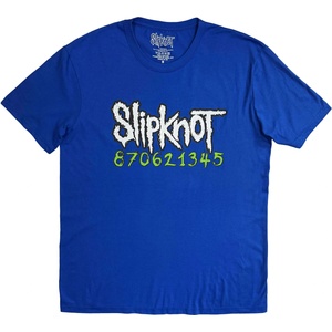 Slipknot Don't Ever Judge Me Neon (Back Print) Blue M Риза (SKTS177MBL02)