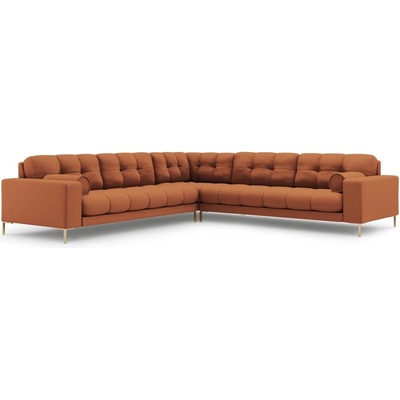 Cosmopolitan Design Ъглов диван в тухлен цвят (променлив) Bali - Cosmopolitan Design (COS_COR_170_E1_BALI8)