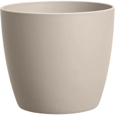 elho Kvetináč brussels round mini 11 cm - mushroom beige