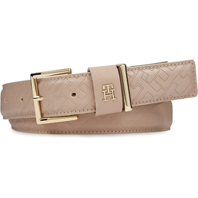 Tommy Hilfiger dámský béžový pásek AW0AW15382
