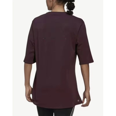 Adidas Run Icons Made With Nature Short Sleeve Tee Red