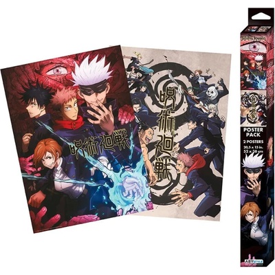 ABYstyle Plakát Jujutsu Kaisen - Group and Schools (2 plakáty)