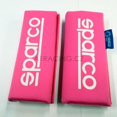 Sparco Návleky na bezpečnostní pásy růžové – Hledejceny.cz