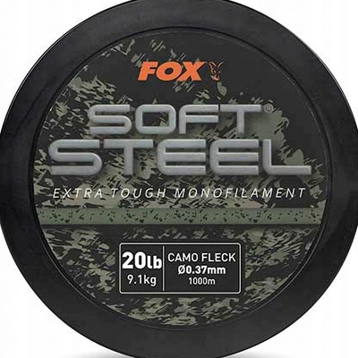 Fox Soft Steel Fleck Camo Mono 1000m 0,37mm 9,1kg