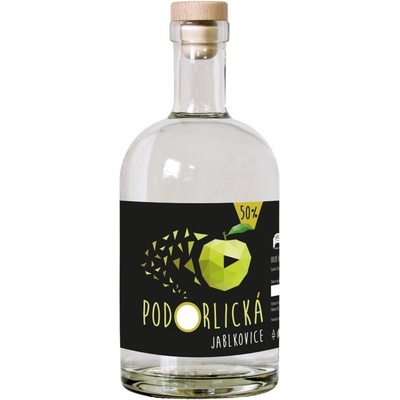 Podorlická jablkovice 50% 0,5 l (holá láhev)